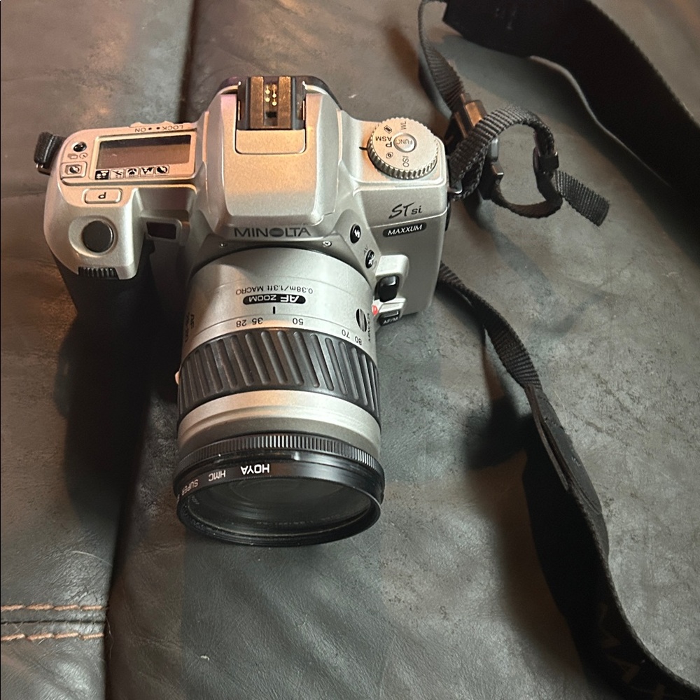 Minolta Silver Digital SLR Camera